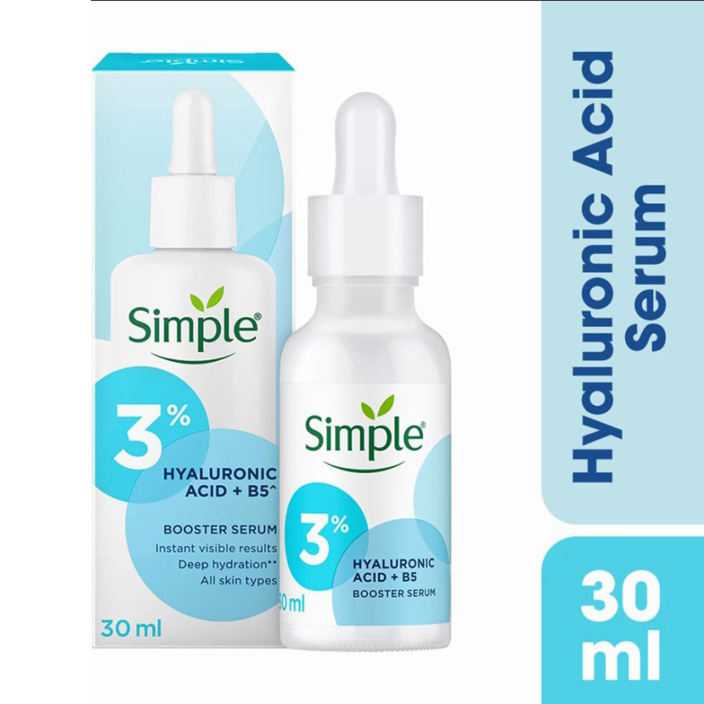 Simple Booster Serum 3% Hyaluronic Acid & B5 30ml - Image 2