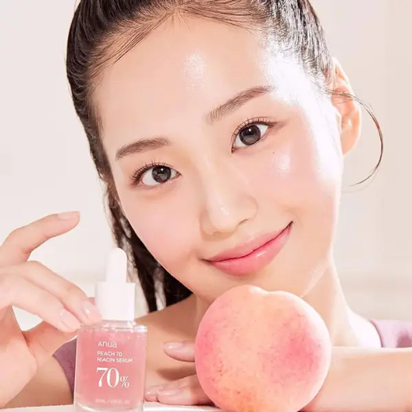 Anua Peach 70% Niacin Serum – 30ml - Image 4