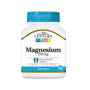 21st Century Magnesium 250mg – 110 Tablets