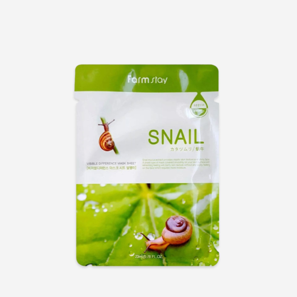 Farmstay Visible Difference Mask Sheet (Snail) - 23ml