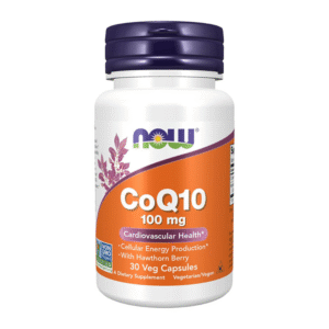 NOW Supplements CoQ10 100mg – 30 Softgels