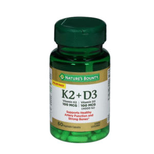 Nature’s Bounty K2 + D3 – 60 Capsules