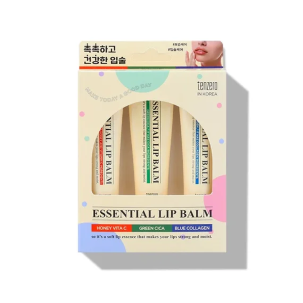 Tenzero Essential lip balm- 3 Pcs