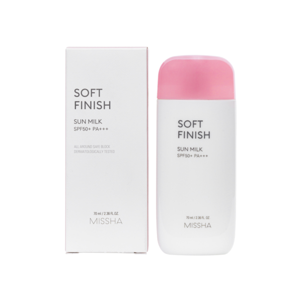 Missha Soft Finish Sun Milk SPF50+ 70ml