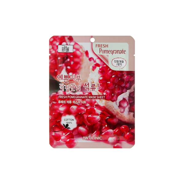 3W Clinic Fresh Pomegranate Sheet Mask