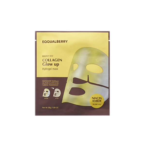 Eqqualberry Collagen Glow Up Hydrogel Mask 30g