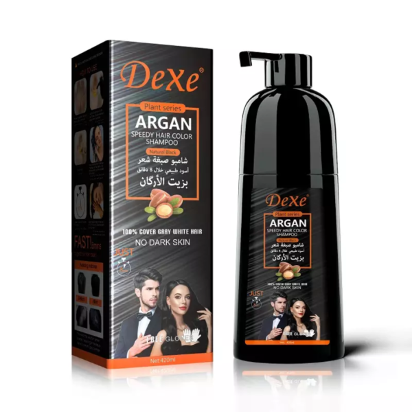 Dexe cinema black hair shampoo one bottle 400ml