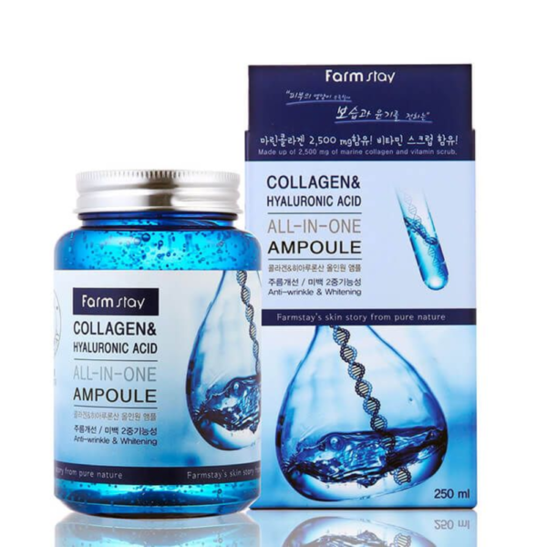 Farm Stay Collagen Hyaluronic Acid All-In One Ampoule 250ml