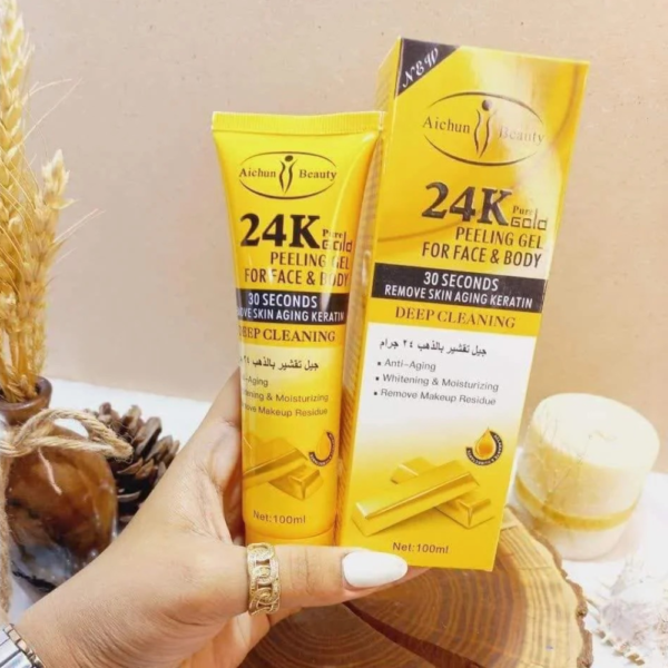 Aichun Beauty 24K Pure Gold Peeling Gel 100 ml